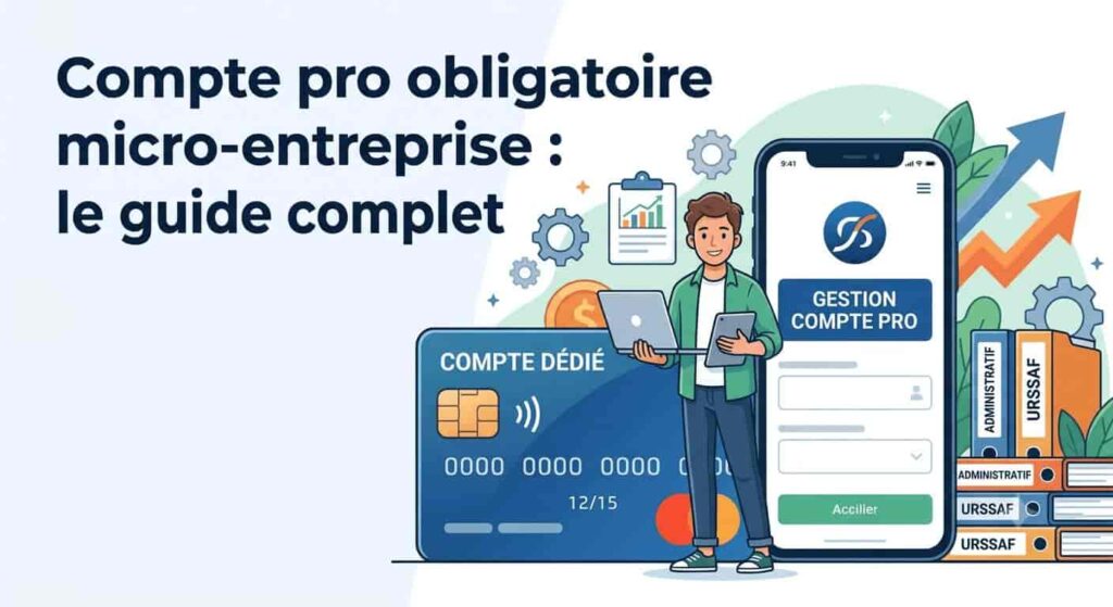 Le Compte pro est il obligatoire pour une micro-entreprise ? Un compte pro devient ncecessaire pour les mixcri entreprises à partir d'un niveau de CA